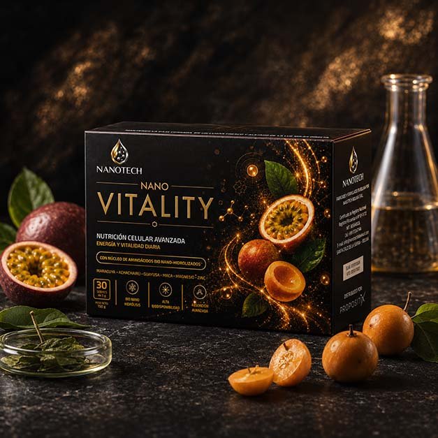 Nano Vitality, nutrición celular para energía y vitalidad diaria
